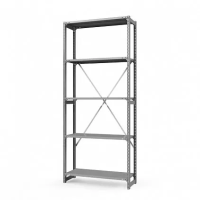 Стеллаж металлический ТСУ Универсал, 2500x1060x500 мм. Полки: метал. усил. 5 шт.