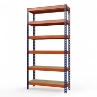 Стеллаж металлический Профи-Т 3000x1845x500 мм. Полки: фанера 6 шт.