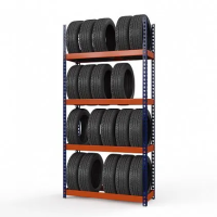 Стеллаж металлический Профи-Т для шин 2500x1540x500 мм. Полки:   4 шт.