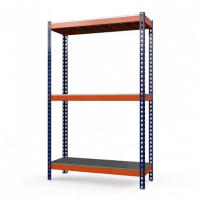 Стеллаж металлический Профи-Т 2000x1240x770 мм. Полки: оцинк. мет. перф. усил. 3 шт.