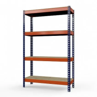 Стеллаж металлический Профи-Т 2500x1540x500 мм. Полки: фанера 4 шт.