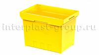 Вкладываемый контейнер KVR 6442 с усиленным дном желтый