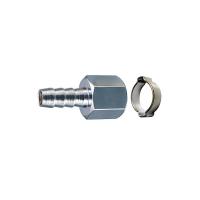 Переходник 1/4"F - елочка 8 мм (обжимное кольцо 8х13 мм) Fubag 180251