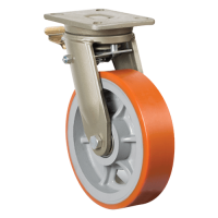 Большегрузное полиуретановое колесо  EV01 VBP 250 F