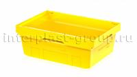 Вкладываемый контейнер KVR 6422 с усиленным дном желтый