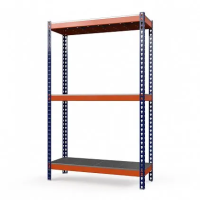 Стеллаж металлический Профи-Т 2000x1540x1005 мм. Полки: оцинк. мет. перф. усил. 3 шт.