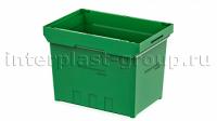 Вкладываемый контейнер KVR 6442 с усиленным дном зеленый
