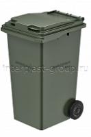 Контейнер для мусора 240 л зеленый
