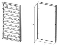 Щит линейный 0,3х3,0м профиль 2,5 мм