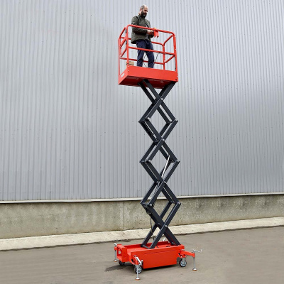 Ножничный подъемник QX-030-039 OXLIFT 3900 мм 300 кг