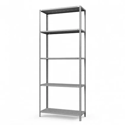 Стеллаж металлический ТС Лайт, 2500x700x500 мм. Полки: 5 шт. метал. перф.