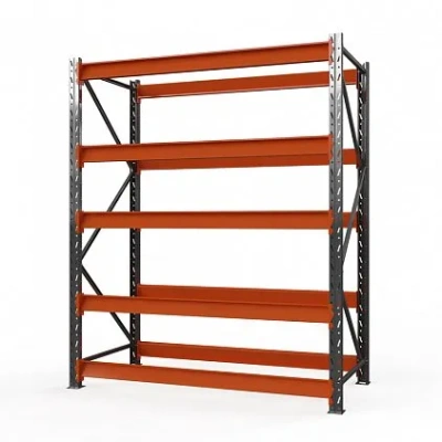 Стеллаж металлический Оптима, 2500x1530x785 мм. Полки: 5 шт. без настила