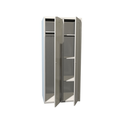 Шкаф хозяйственный 2 секции 600х500х1830h мм