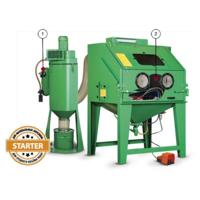 Кабина абразив. ECO-100SF эжектор.типа