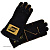 Краги пятипалые спилковые ESAB Heavy Duty BLACK с подкладкой