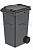 Контейнер для мусора 240 л серый
