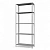 Стеллаж металлический ТС Лайт, 2500x700x400 мм. Полки: 5 шт. метал.